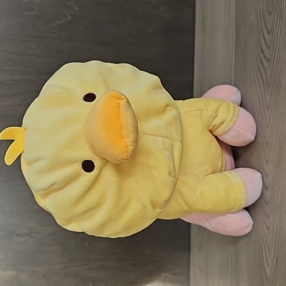 MINISO Sitting Piglet In A Duck Costume Soft 12" Plush - Picture 2 of 5